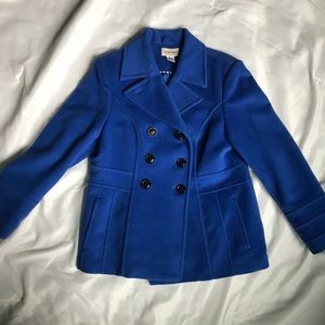 Royal Blue Pea Coat